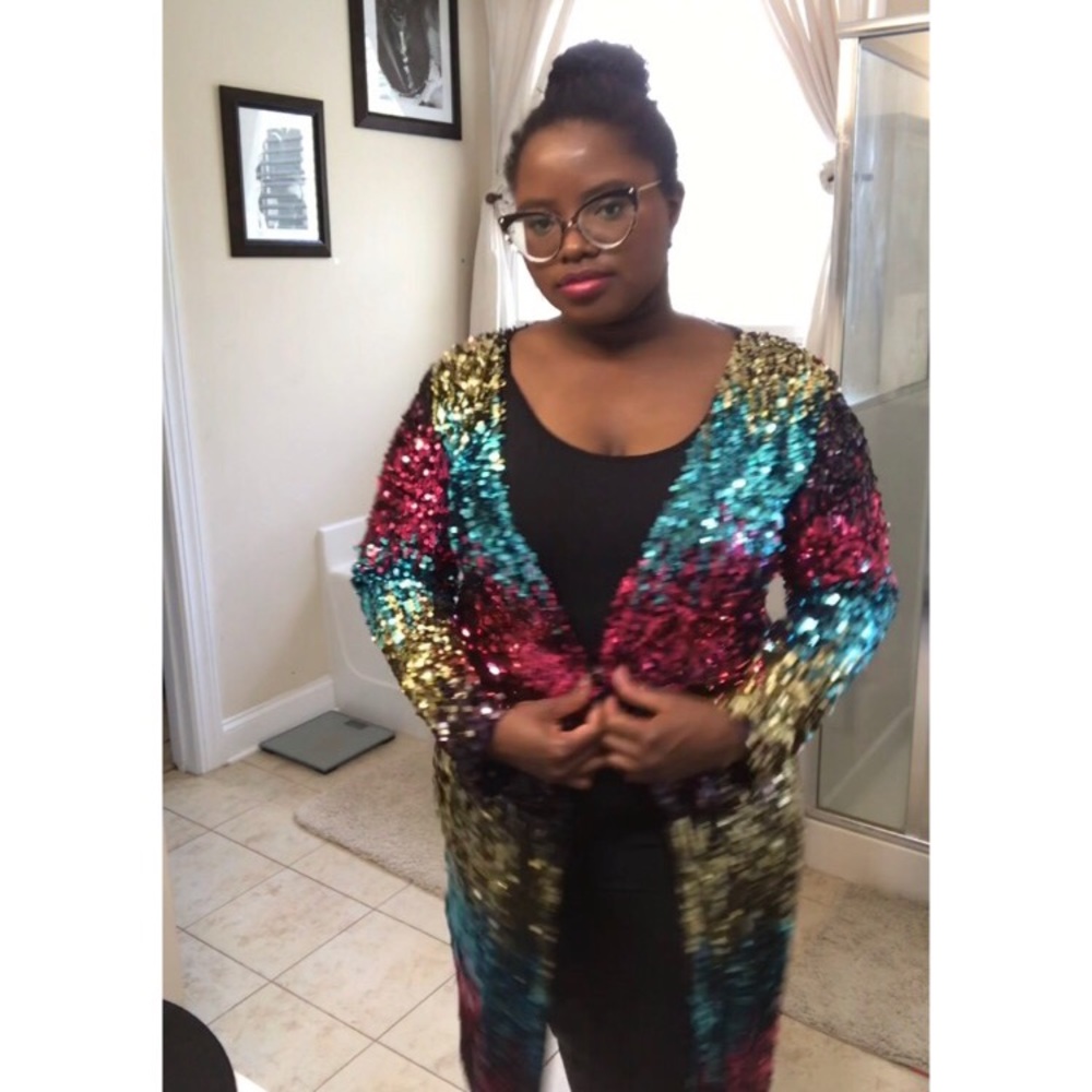 Sequin jacket - Picture 2 of 2
